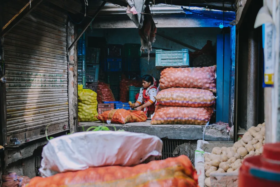Rau củ tươi trong ngày